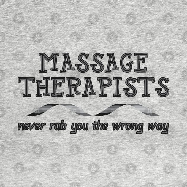 Massage Therapists Rub by Barthol Graphics